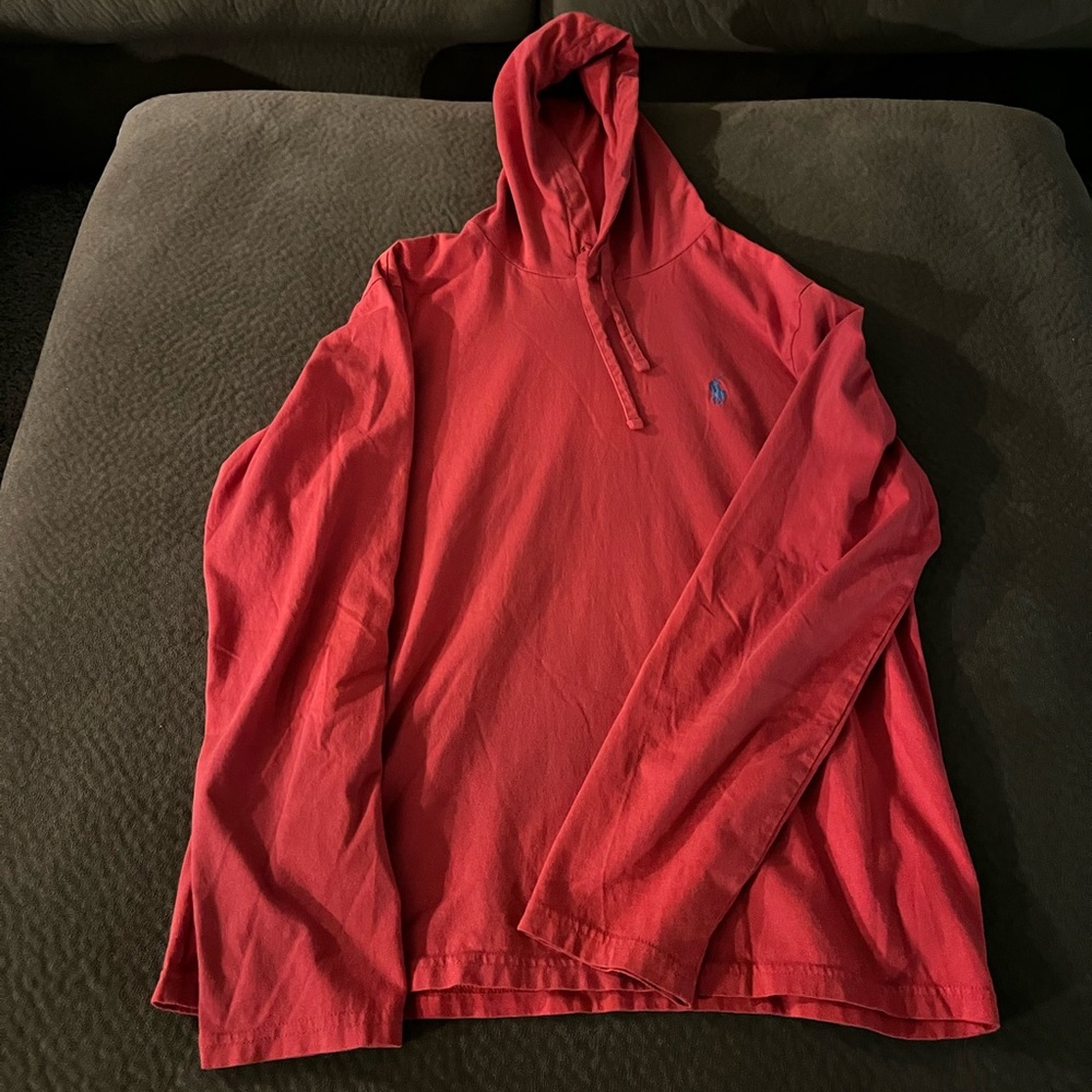 Men’s Polo pullover hoodie